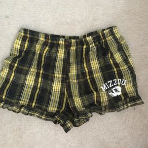 MIZZOU ruffle shorts